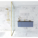 Vitri 48 Nautical Blue Bathroom Vanity with VIVA Stone Matte