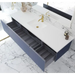 Vitri 72 Nautical Blue Single Sink Bathroom Vanity with VIVA