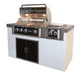 Wildfire Grill Island Display with 36 Ranch PRO Built-In Gas