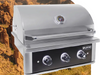 Wildfire Ranch PRO 30 Built-In Gas Grill 304 SS - LP - Grill