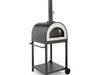 WPPO Traditional 25-Inch Eco Wood Fired Pizza Oven - Black -
