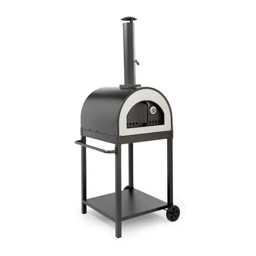 WPPO Traditional 25-Inch Eco Wood Fired Pizza Oven - Black -
