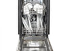 18 in. Compact Top Control Dishwasher with Stainless Steel
