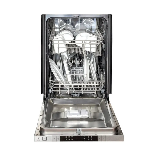18 in. Compact Top Control Dishwasher with Stainless Steel