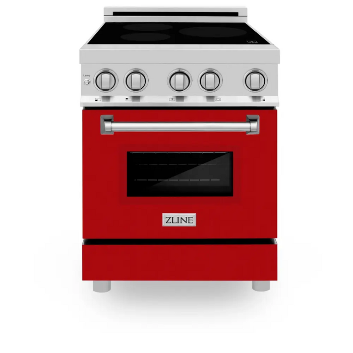 24 2.8 cu. ft. Induction Range with a 3 Element Stove