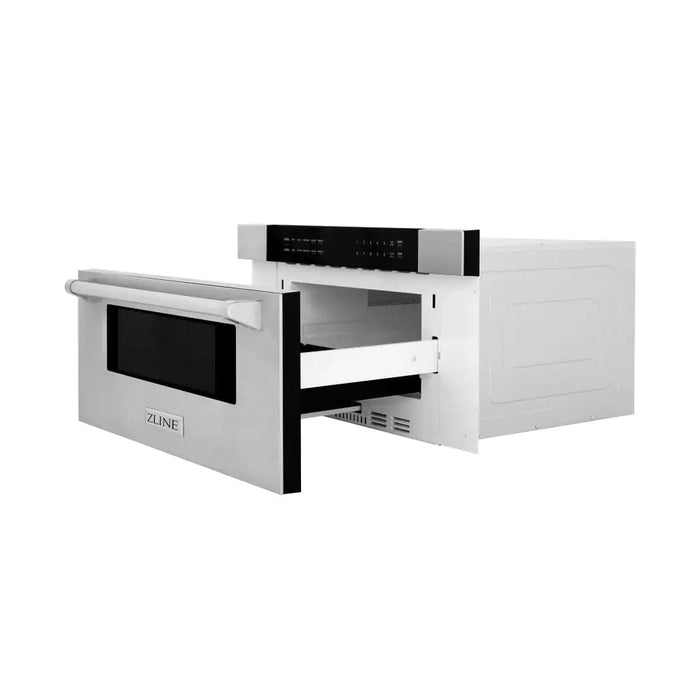 30 1.2 cu. ft. Built-In Microwave Drawer in Stainless Steel
