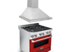 30 Kitchen Package with DuraSnow® Stainless Steel Dual Fuel