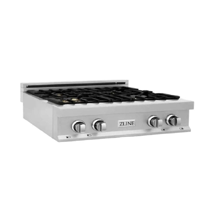 30 Porcelain Gas Stovetop in DuraSnow Stainless Steel®