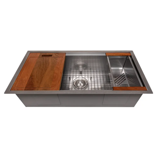 33 Garmisch Undermount Single Bowl DuraSnow® Stainless Steel