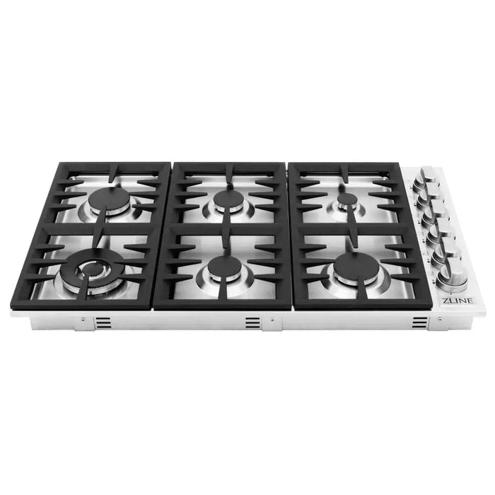 36 Drop-in Gas Stovetop with 6 Gas Burners (RC36) - Kitchen