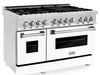 48 6.0 cu. ft. Dual Fuel Range with Gas Stove and Electric