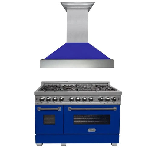 48 Kitchen Package with DuraSnow® Stainless Steel Dual Fuel