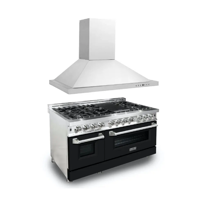 48 Kitchen Package with Stainless Steel Dual Fuel Range
