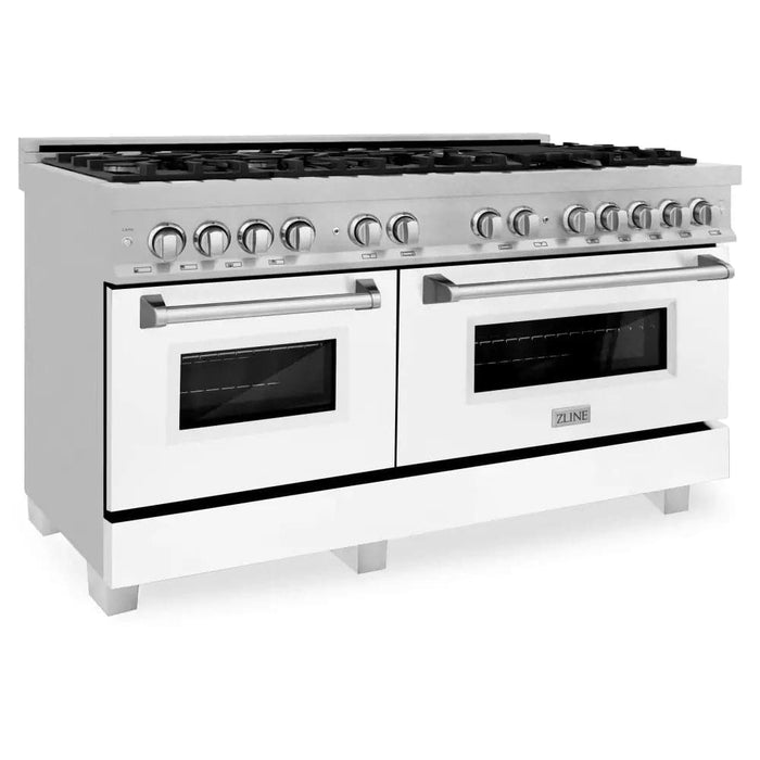 60 in. 7.4 cu. ft. Dual Fuel Range with Gas Stove