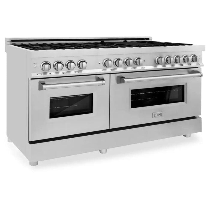60 7.4 cu. ft. Dual Fuel Range with Gas Stove and Electric