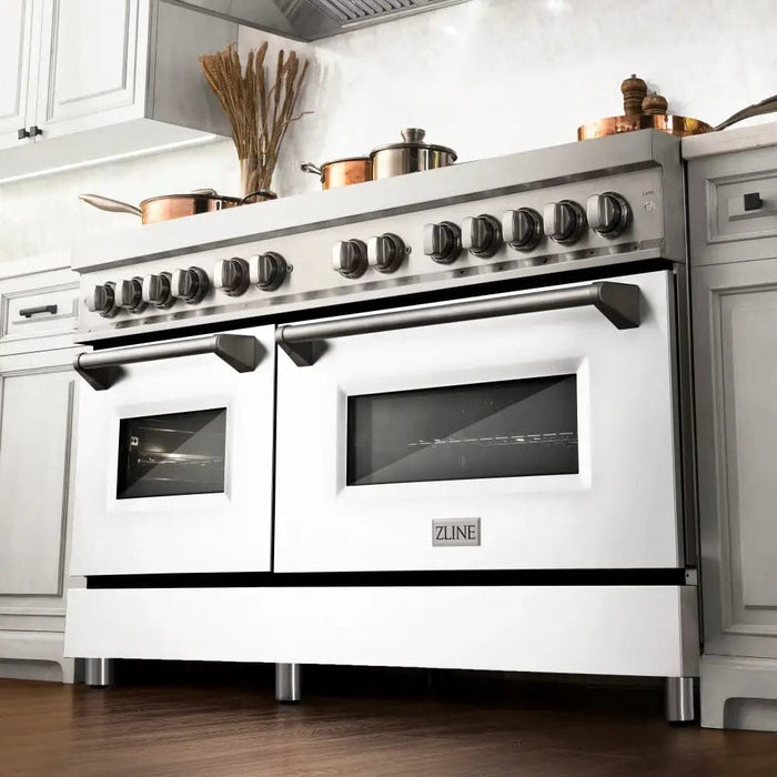 60 7.4 cu. ft. Dual Fuel Range with Gas Stove and Electric
