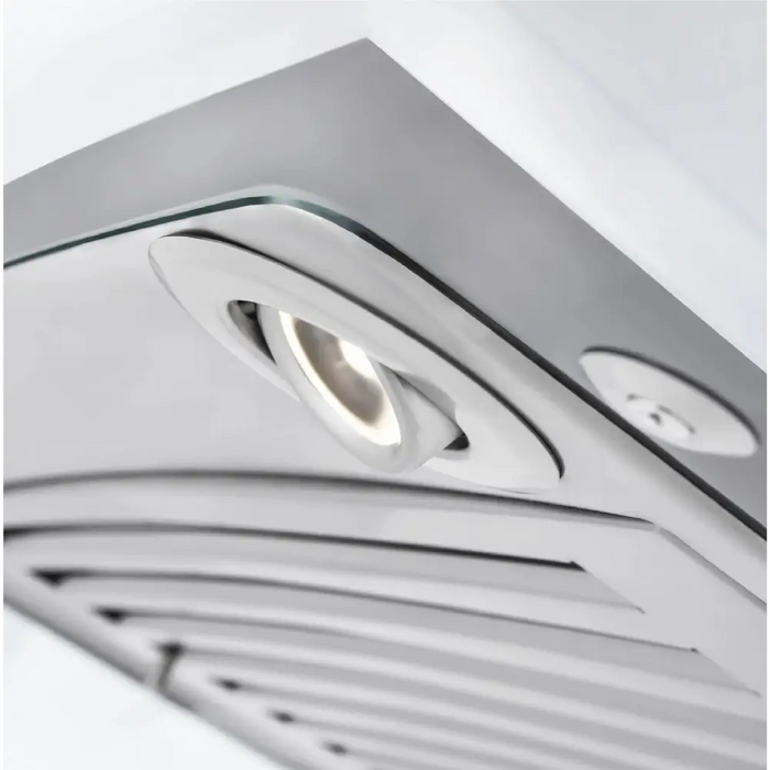 Convertible Vent Wall Mount Range Hood in Stainless Steel &