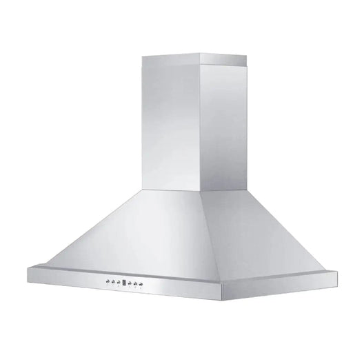 Convertible Vent Wall Mount Range Hood in Stainless Steel