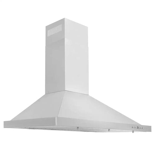 Convertible Vent Wall Mount Range Hood in Stainless Steel