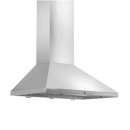 Convertible Vent Wall Mount Range Hood in Stainless Steel
