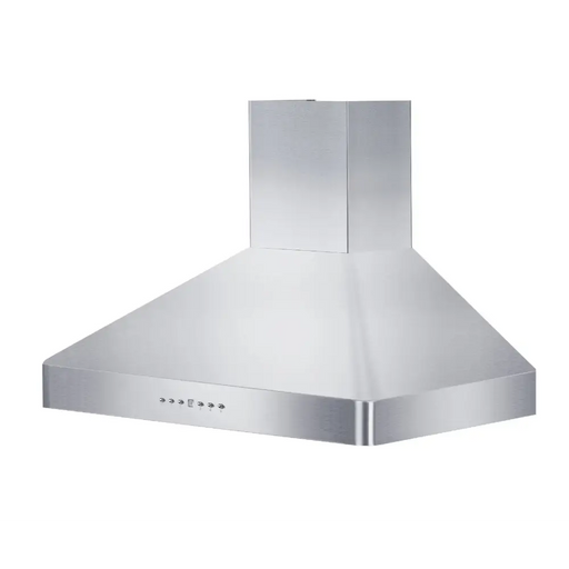 Convertible Vent Wall Mount Range Hood in Stainless Steel