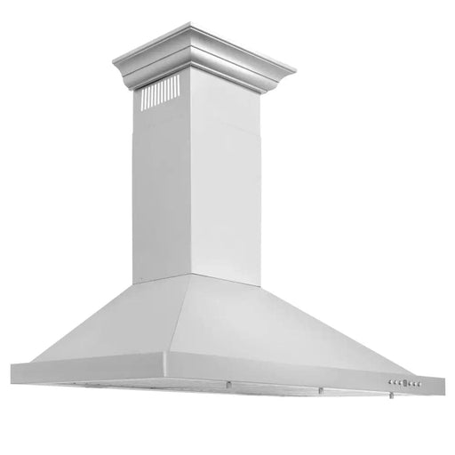 Convertible Vent Wall Mount Range Hood in Stainless Steel