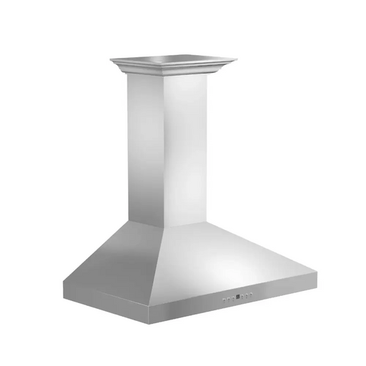 Convertible Vent Wall Mount Range Hood in Stainless Steel