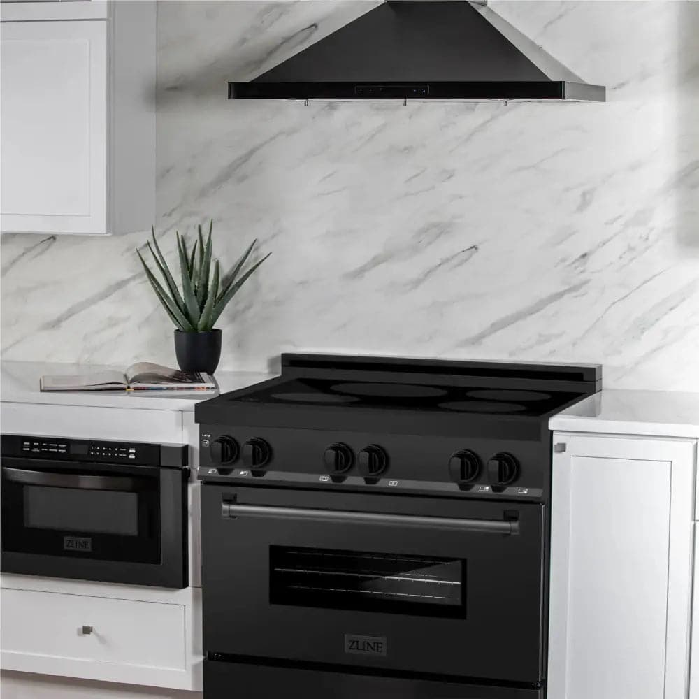 Buy ZLINE Induction Range with a 4 Element Stove and Electric Oven