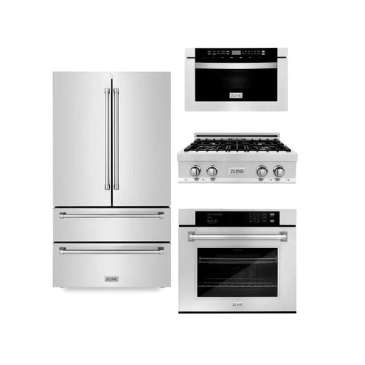 Kitchen Package with Refrigeration 30 Stainless Steel