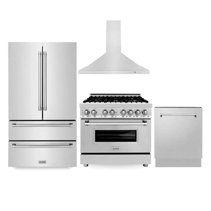 Kitchen Package with Refrigeration 36 Stainless Steel Dual