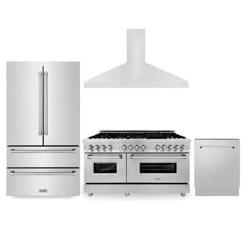Kitchen Package with Refrigeration 48 Stainless Steel Dual